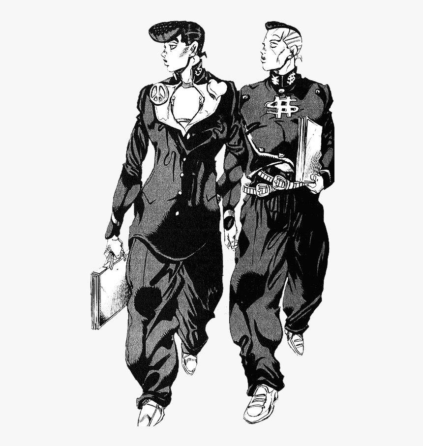 Josuke And Okuyasu Jjba, HD Png Download