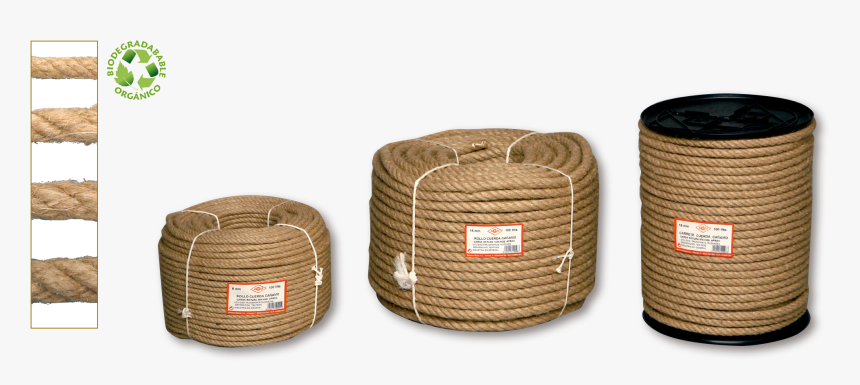 Cuerda Canamo Cableada 4 C 5 Mm A 30 Mm , Png Download - Storage Basket, Transparent Png