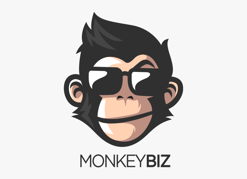 Monkeybiz - Net - Monkey Logo Vector, HD Png Download