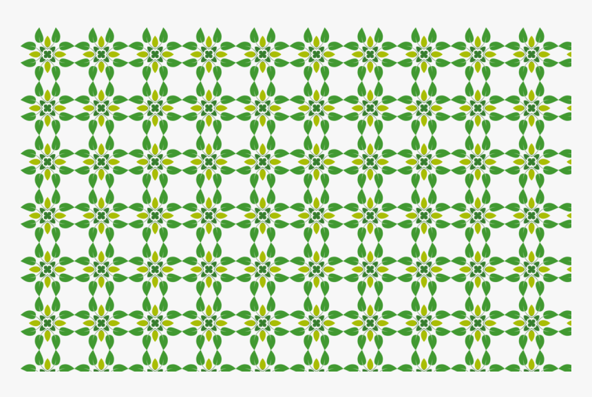 Leaf,symmetry,area - Pattern Green Png, Transparent Png