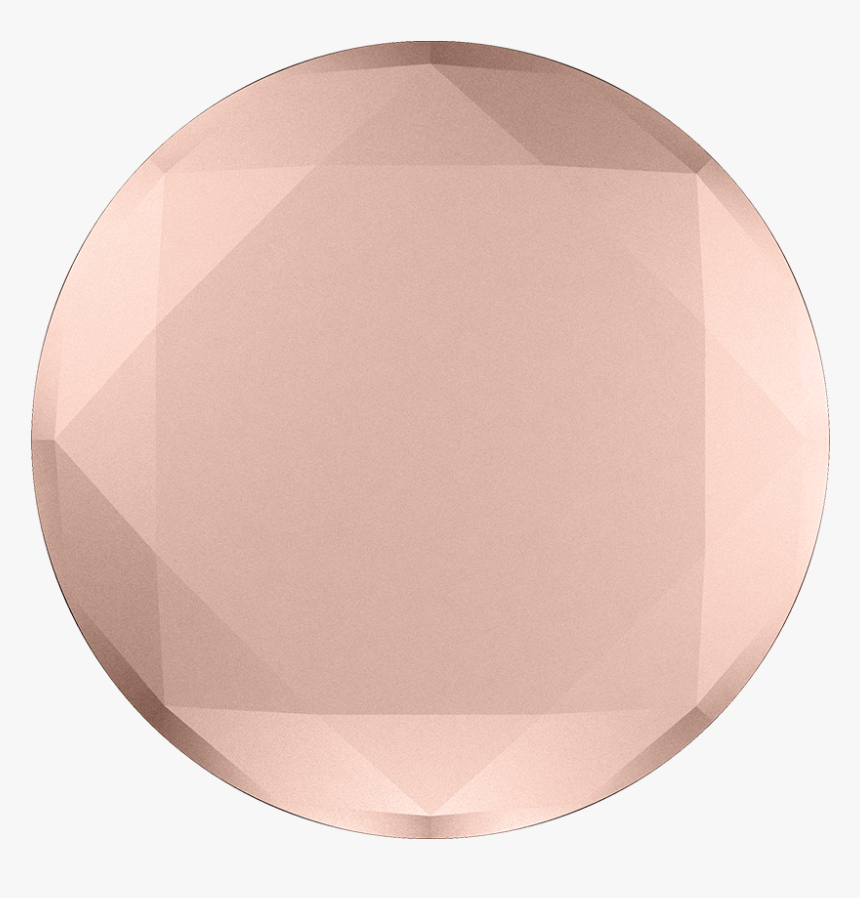 Rose Gold Metallic Diamond Popsocket, HD Png Download