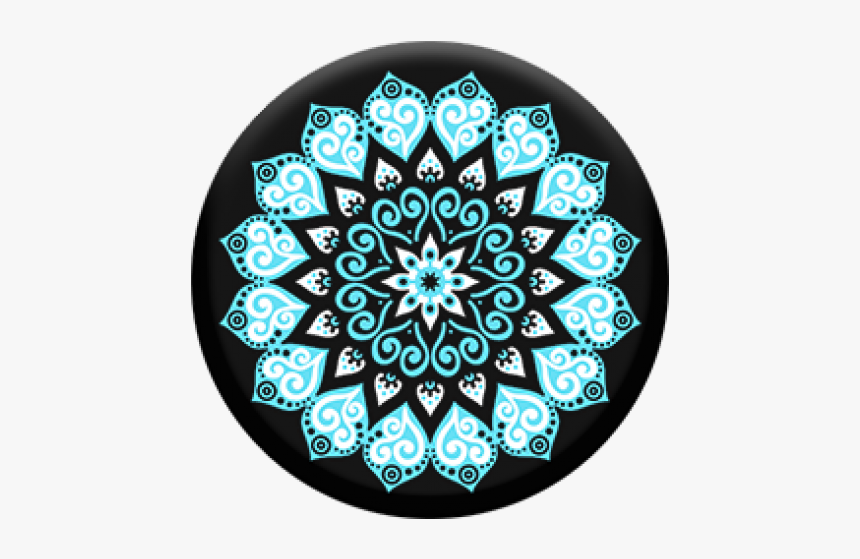 Peace Sky - Blue And Black Popsocket, HD Png Download
