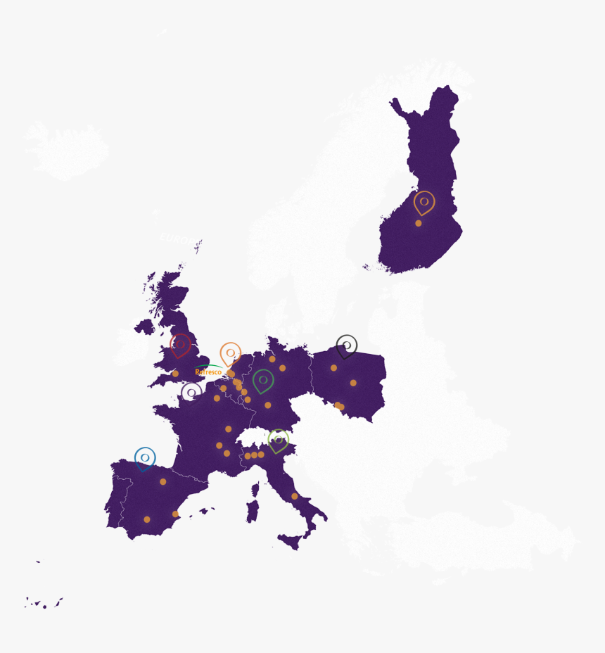 Milos On Europe Map, HD Png Download