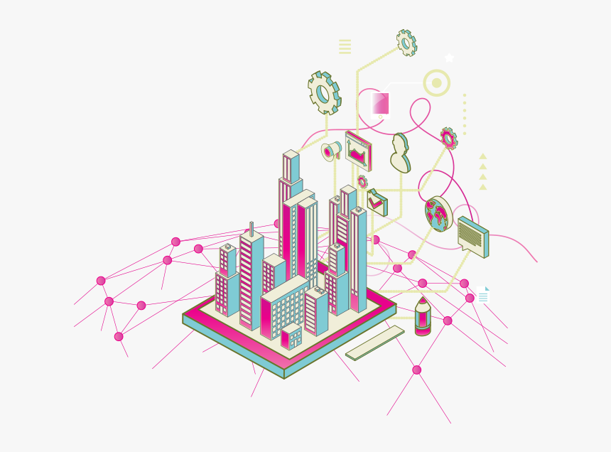 Building Internet Of Things, HD Png Download