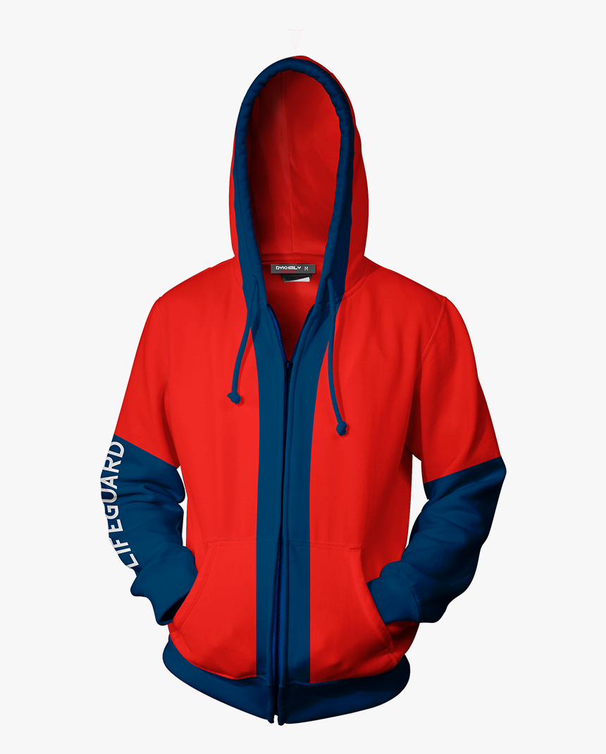 Baywatch Hoodie Cosplay Jacket Zip Up - Zelda Hoodies 4xl, HD Png Download