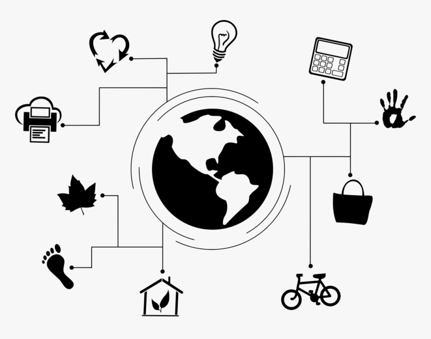 Art,monochrome Photography,text - Internet Of Things Clipart, HD Png Download