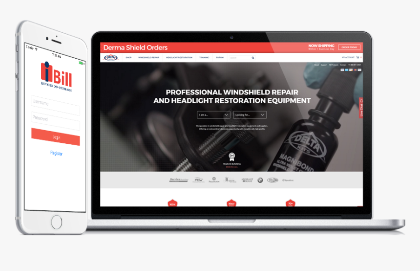 Windshield Website, HD Png Download