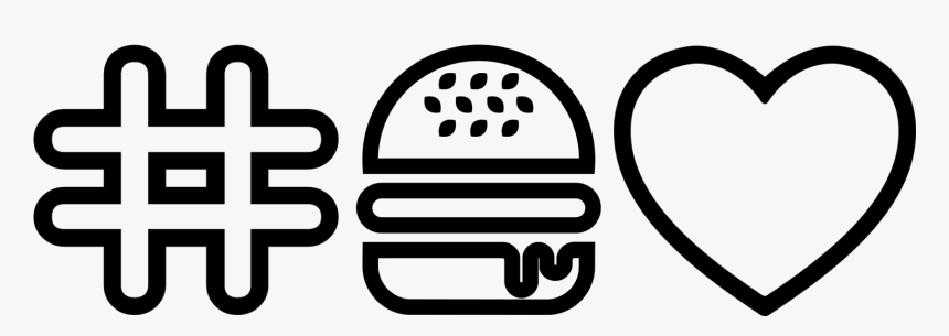 Burger Love Logo , Png Download, Transparent Png