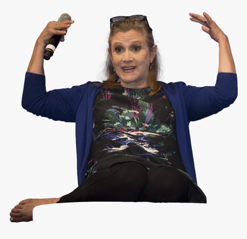 Carrie Fisher Transparent Background, HD Png Download