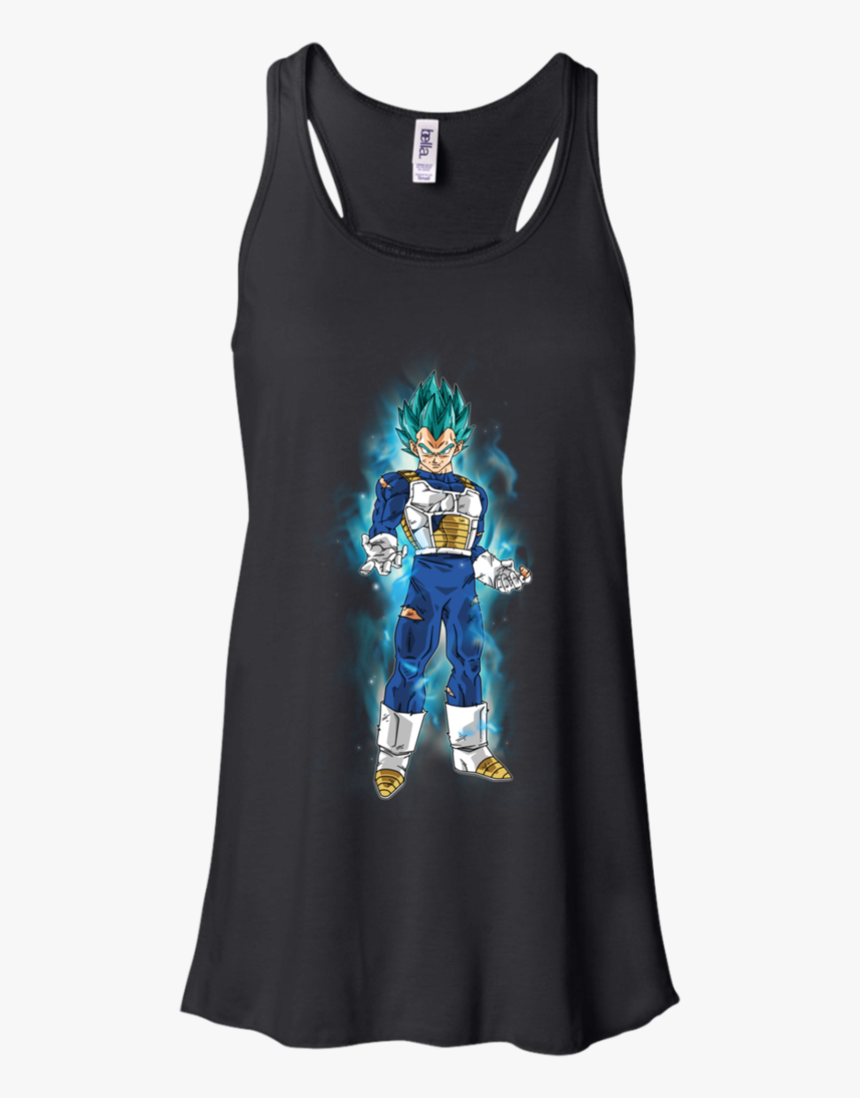 Vegeta Super Saiyan Blue Dragon Ball Men/women Tank - Shirt, HD Png Download