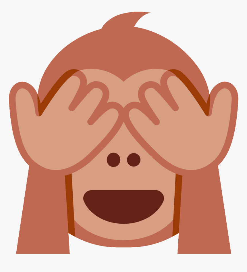 Discord See No Evil Emoji, HD Png Download