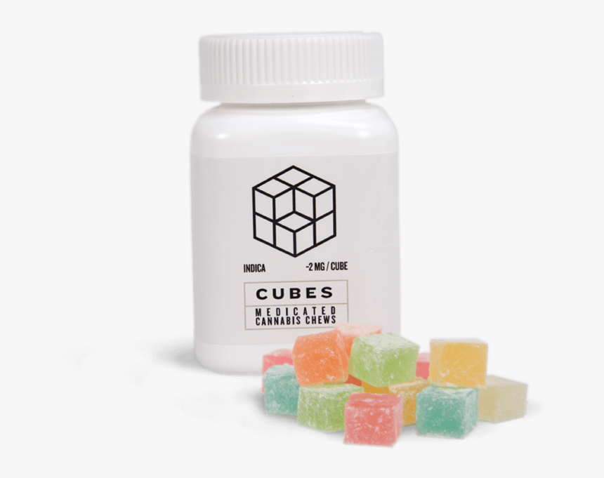 Dose Cubes Candied Fruit - Gumdrop, HD Png Download