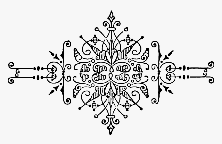 Adventures In Steam Floral - Victorian Pattern Transparent, HD Png Download
