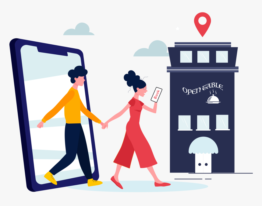 Opentable Clone Banner Image - Illustration, HD Png Download