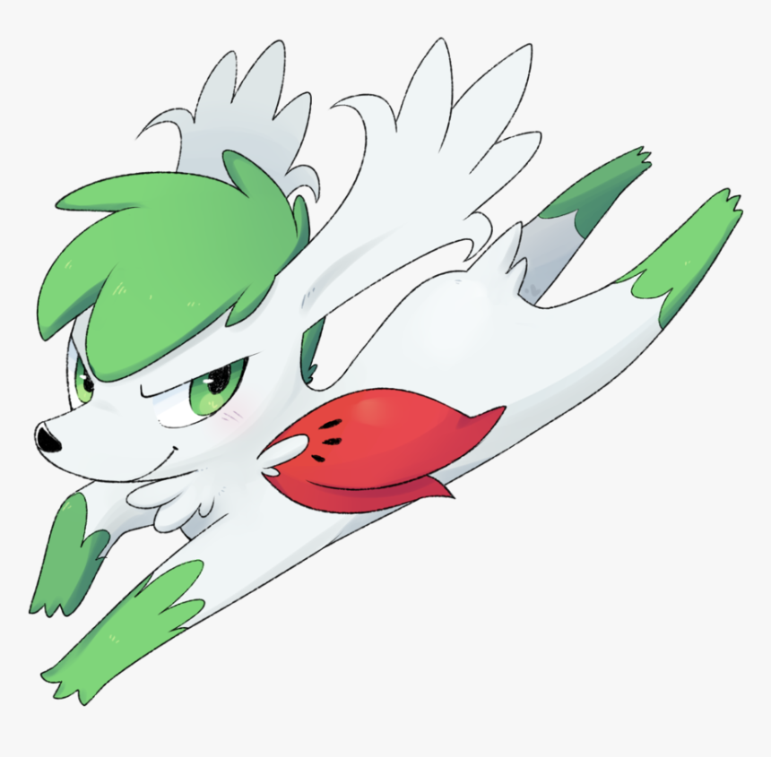 Shaymin Sky - Cartoon, HD Png Download