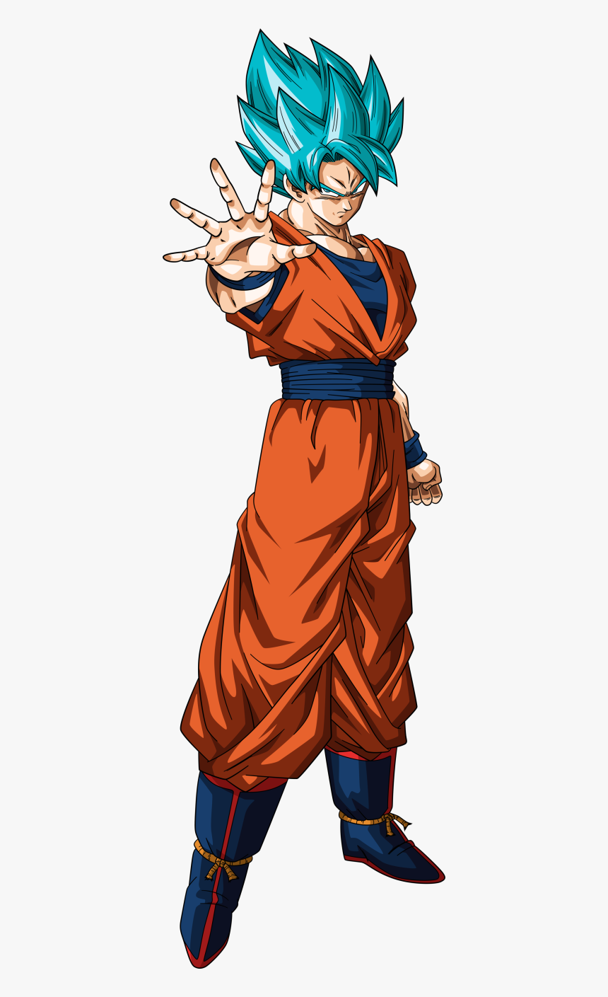 Goku Super Saiyajin Blue Png, Transparent Png