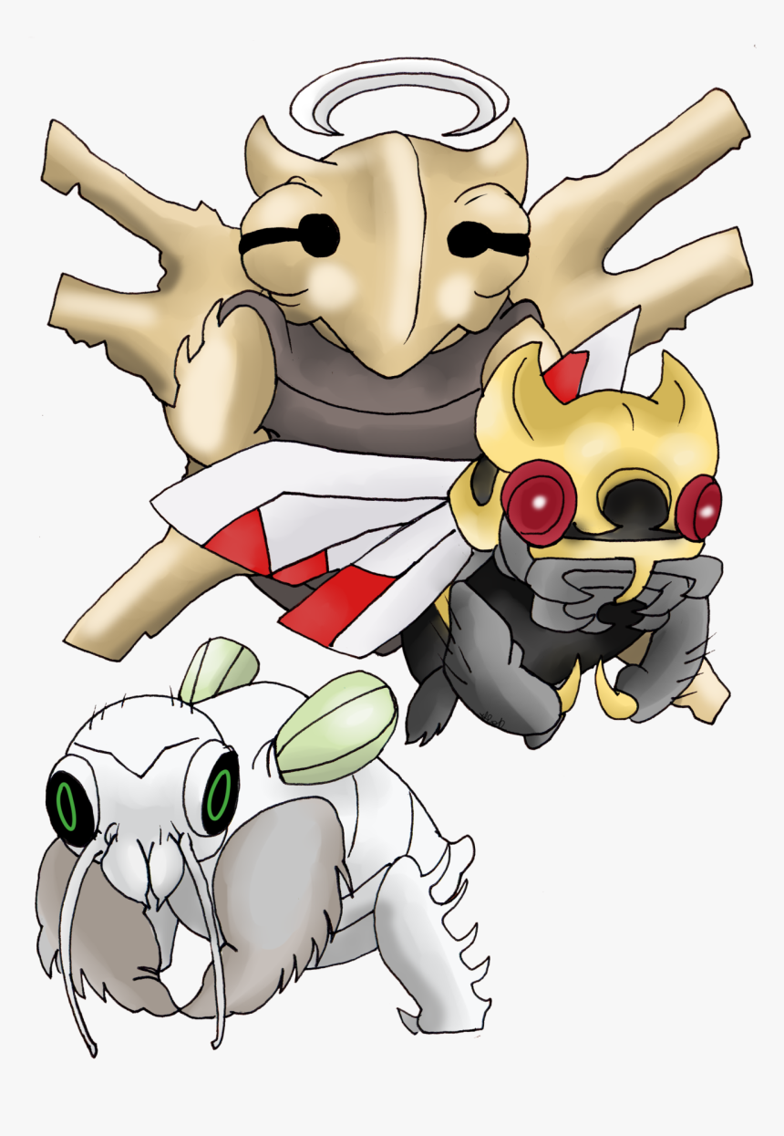 Ninjask Looks Like A Pre-giratina Thing - Cartoon, HD Png Download