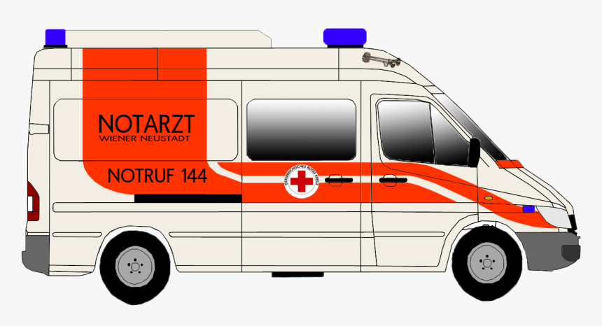 Notarztwagen Örk Wiener Neustadt - Compact Van, HD Png Download