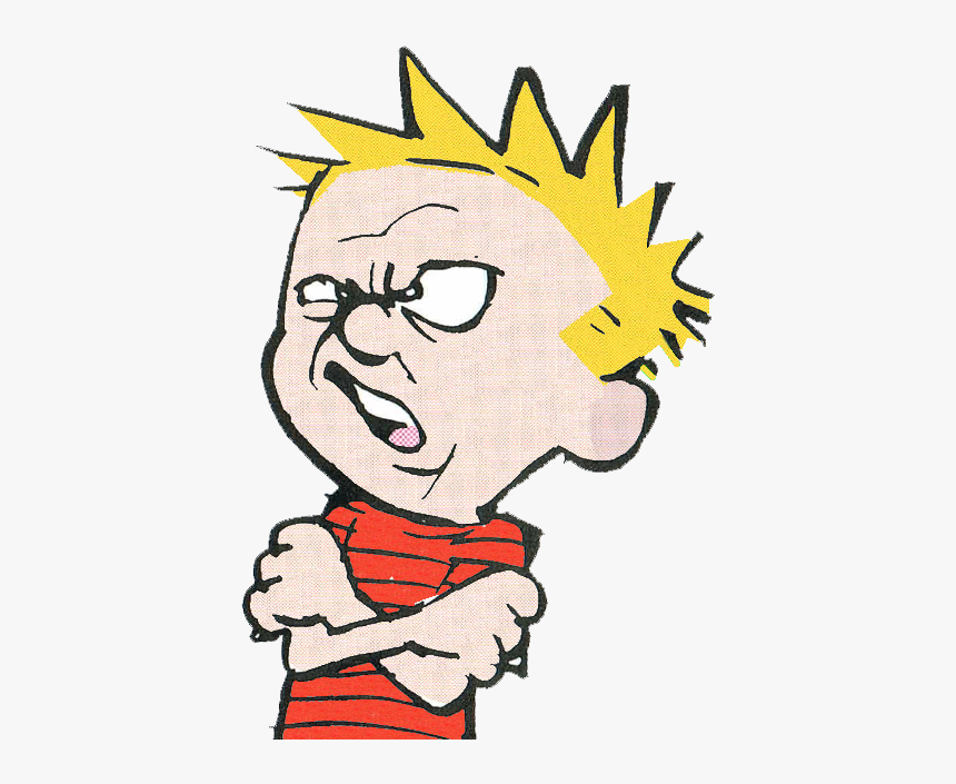 Calvin And Hobbes Reaction, HD Png Download