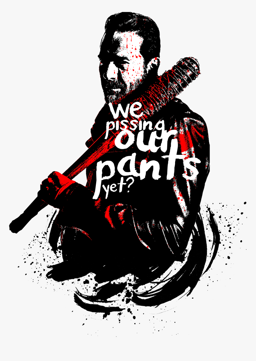 Dessin The Walking Dead Noir Et Blanc, HD Png Download