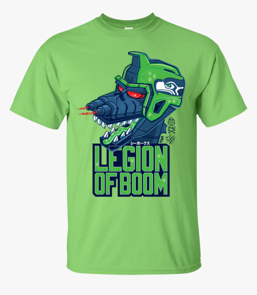 Legion Of Boom Mecha Godzilla Scream , Png Download - Active Shirt, Transparent Png