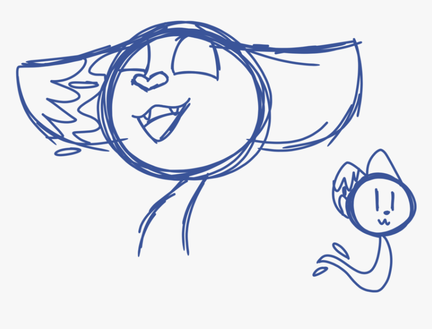 Doodles For Someone On Furvilla - Sketch, HD Png Download