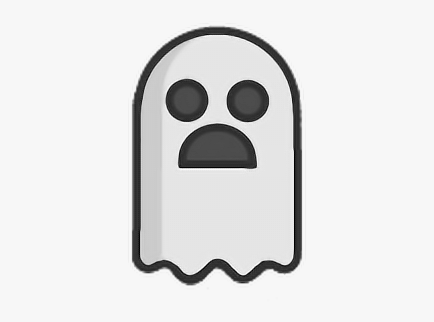 #halloween #sticker #ghost #cute #spooky #spoopy #spoops, HD Png Download