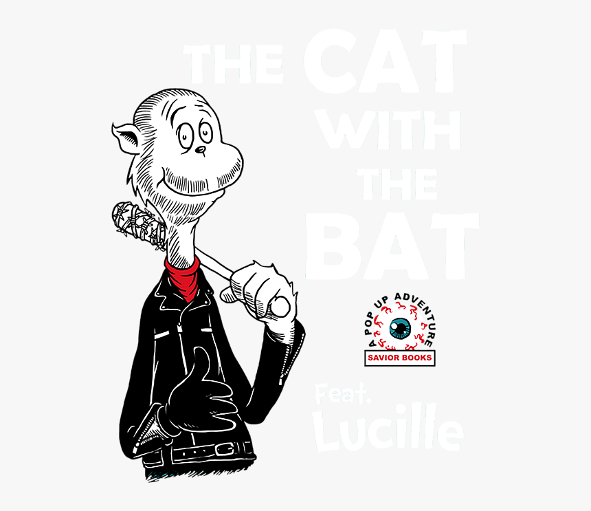 Cat With The Bat, HD Png Download