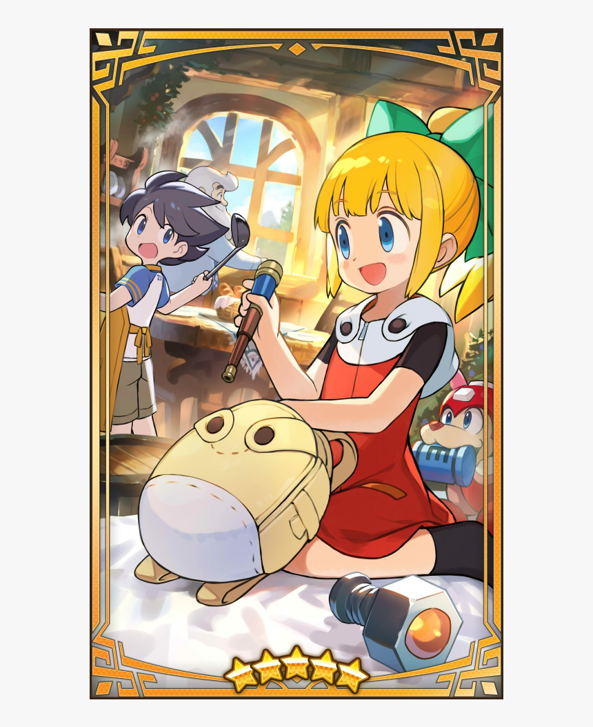 400412 01 Portrait - Dragalia Lost Mega Man, HD Png Download
