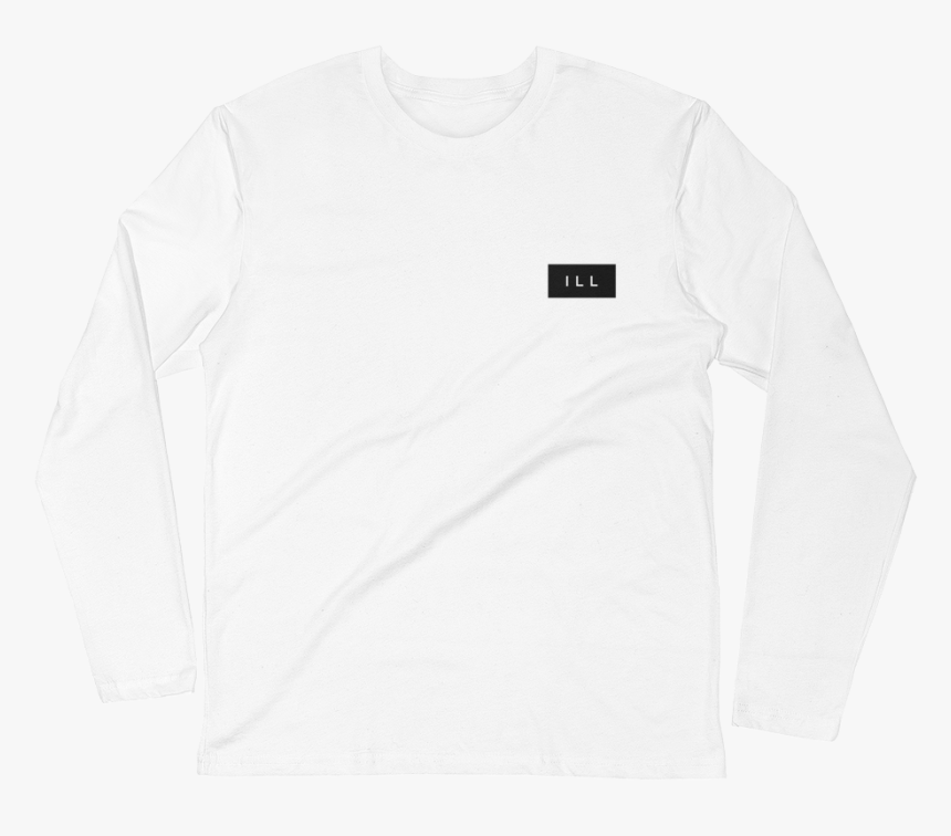 Image Of Ill Concept White Long-sleeve Tee - Long-sleeved T-shirt, HD Png Download