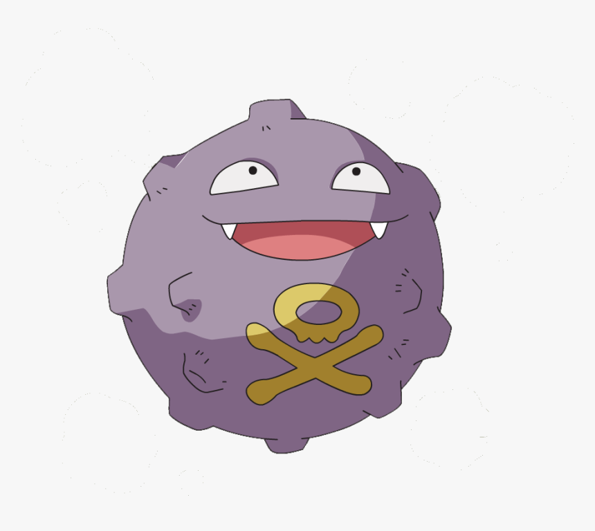 Positive Outlook Koffing - Pokemon Coughing, HD Png Download