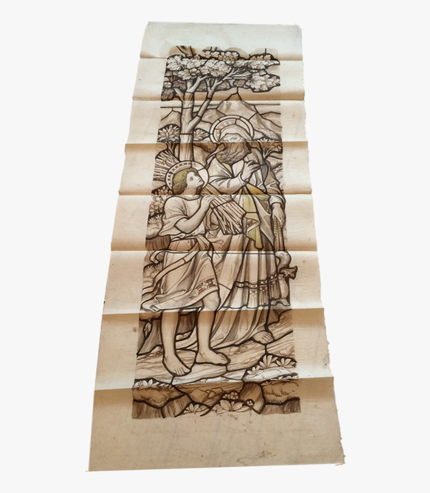 Abraham & Isaac Going To The Sacrifice - Motif, HD Png Download