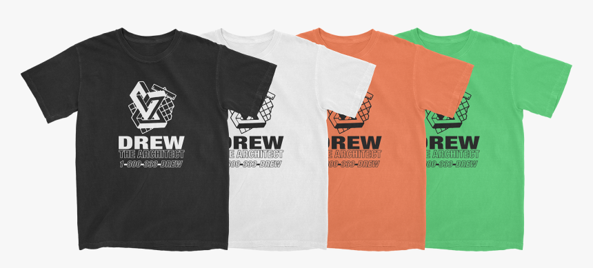 Image Of 1 800 Drew Short Sleeve - Printing, HD Png Download