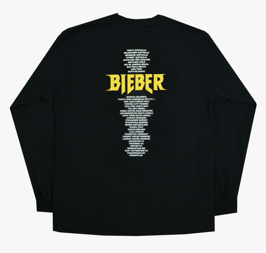 Bieber Tour T Shirt, HD Png Download