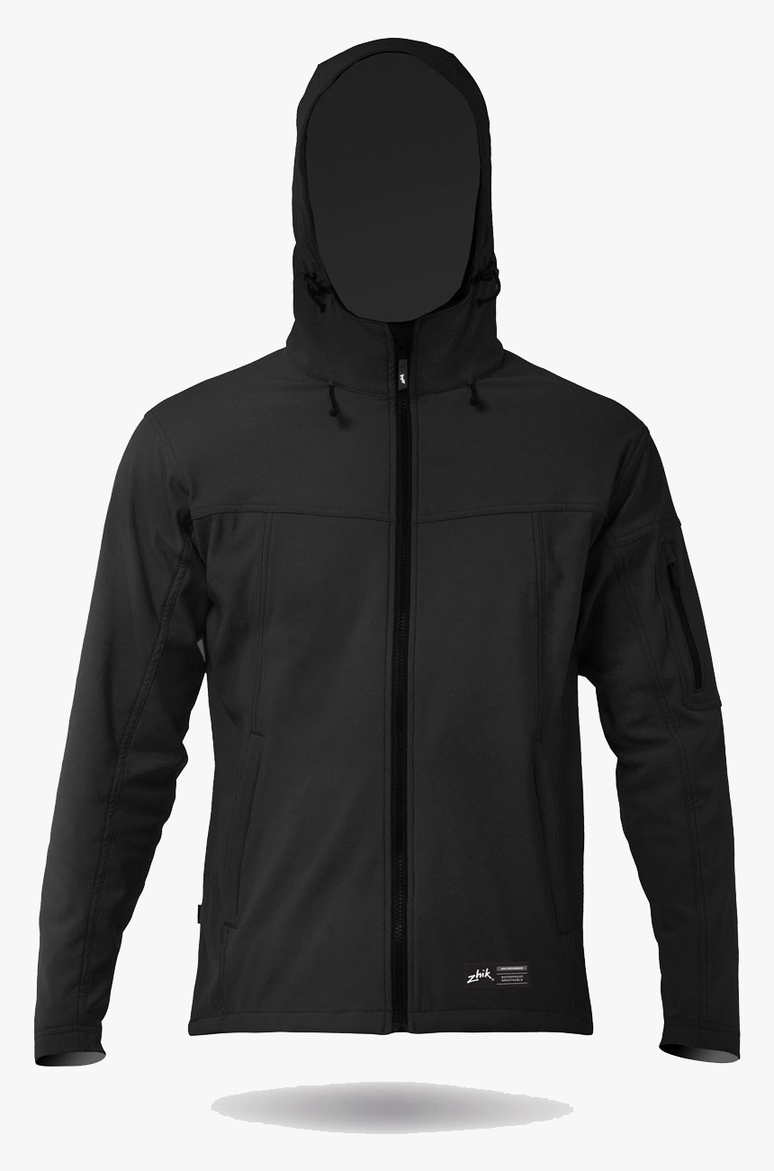 Black Jacket Download Png Image - Zhik Aroshell Fleece Jacket, Transparent Png