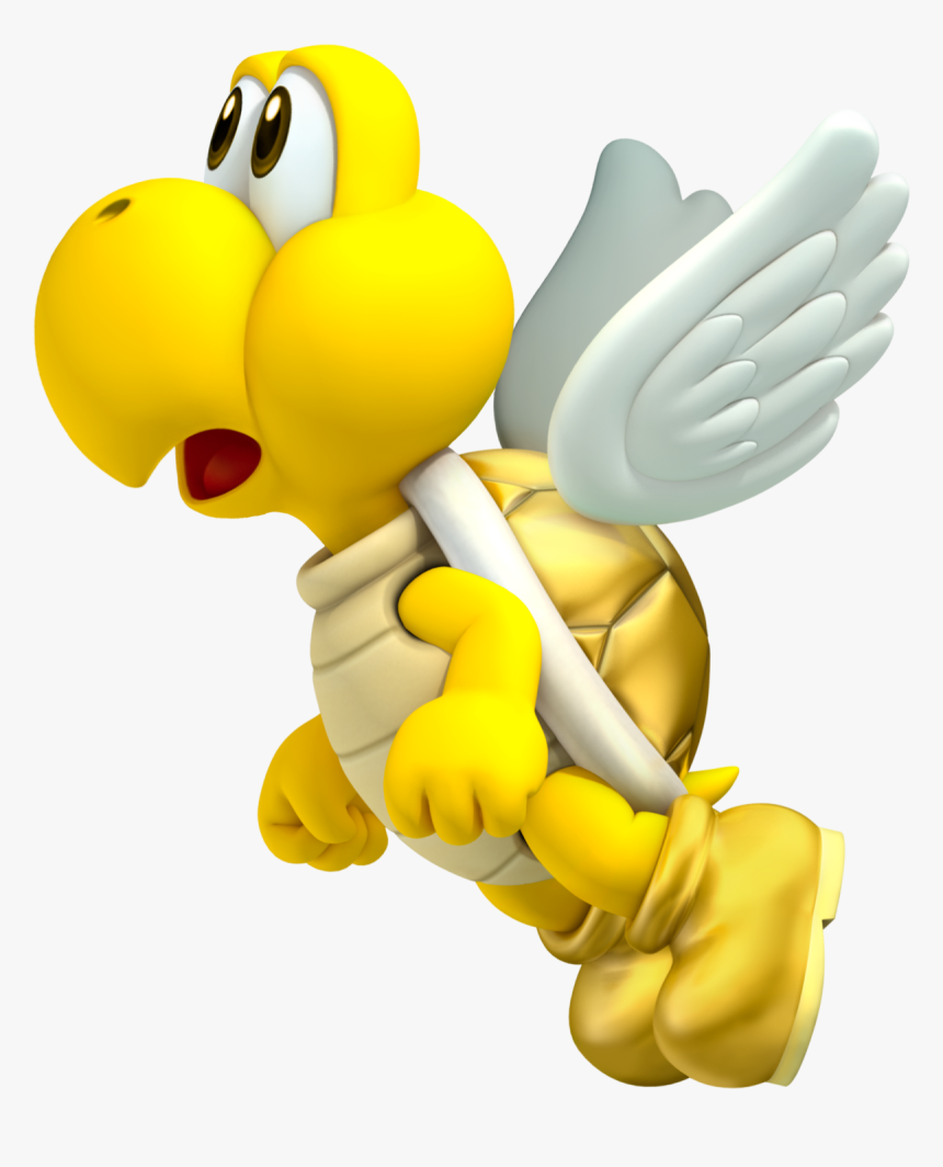 Red Paratroopa, HD Png Download