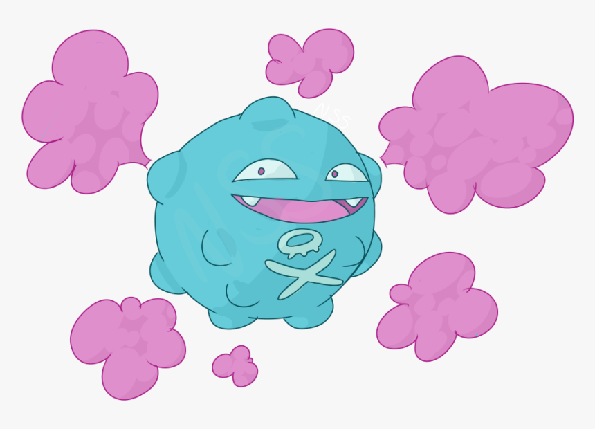 #shiny Koffing#koffing#shiny Pokemon#pokemon#pokemon - Cartoon, HD Png Download