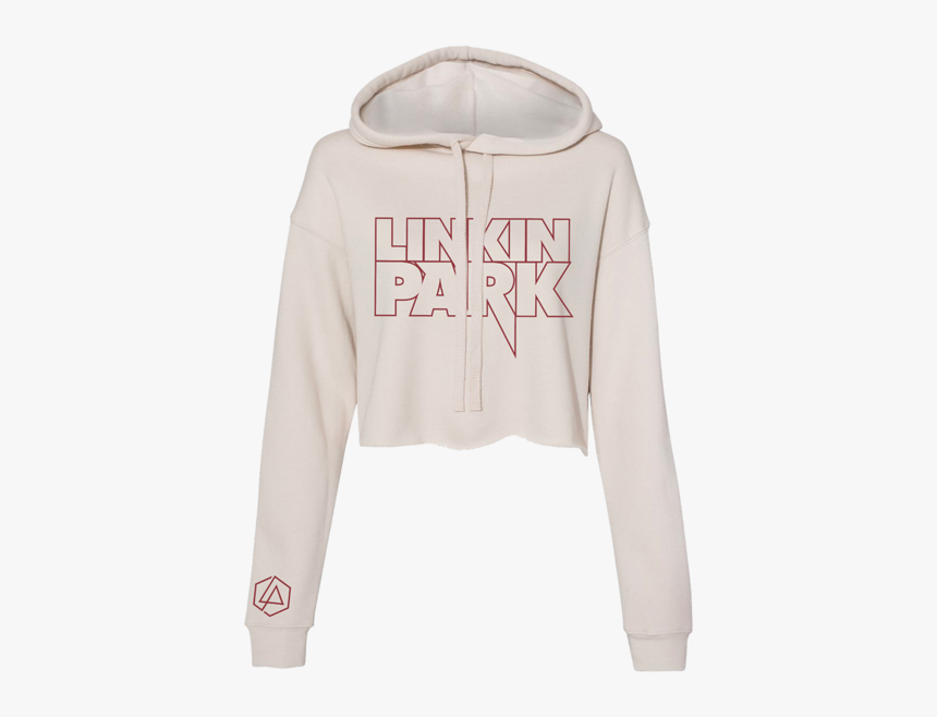 Lp Logo Crop Hoodie - Hoodie, HD Png Download