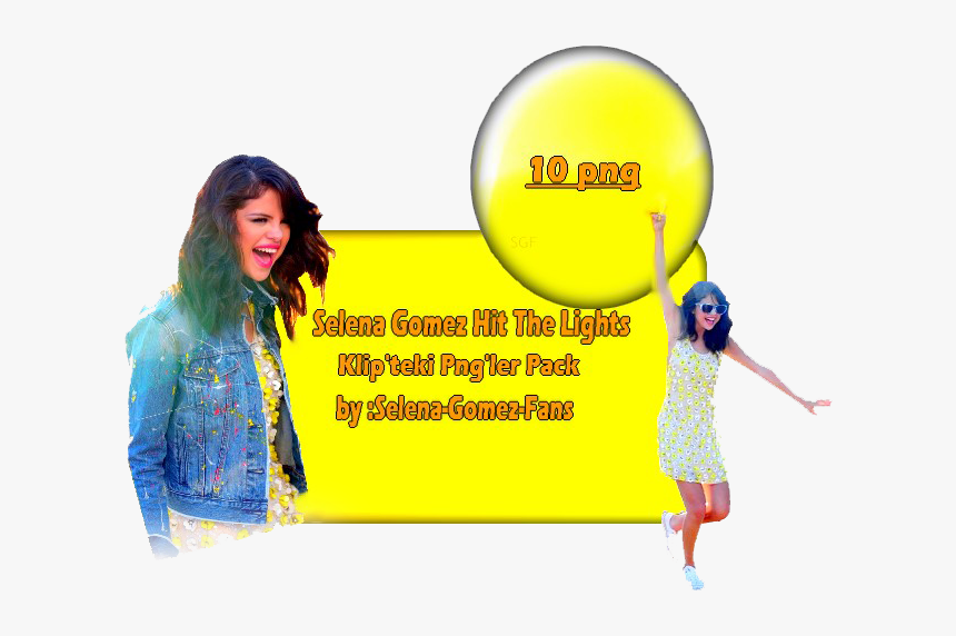 Selena Gomez Hit The Lights, HD Png Download