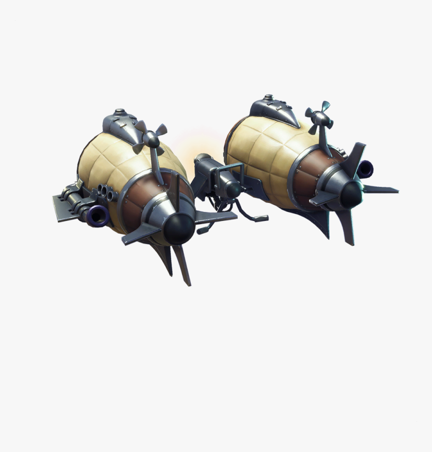 Epic Dirigible Glider Fortnite Cosmetic Cost 1 200 - Fortnite Dirigible Glider, HD Png Download