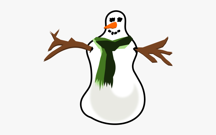 Snowman No Shadow - Muñeco De Nieve Sin Fondo, HD Png Download