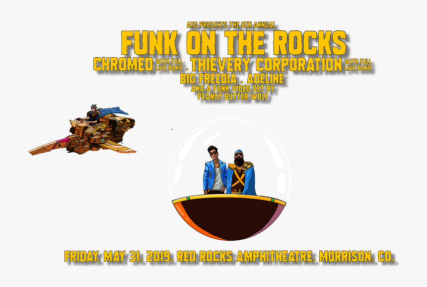 Chromeo Funk On The Rocks - Online Advertising, HD Png Download