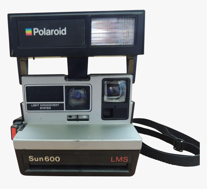 Clip Art Polaroid 600 Land Camera Film - Polaroid Vintage 600 Camera, HD Png Download