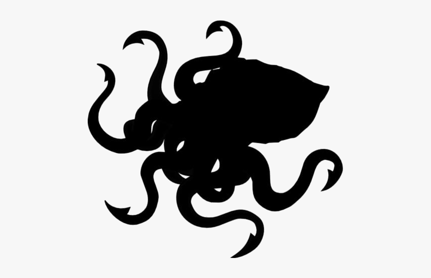 Cartoon Cuttlefish Png Transparent Images - Kraken Sea Monster Cartoon, Png Download