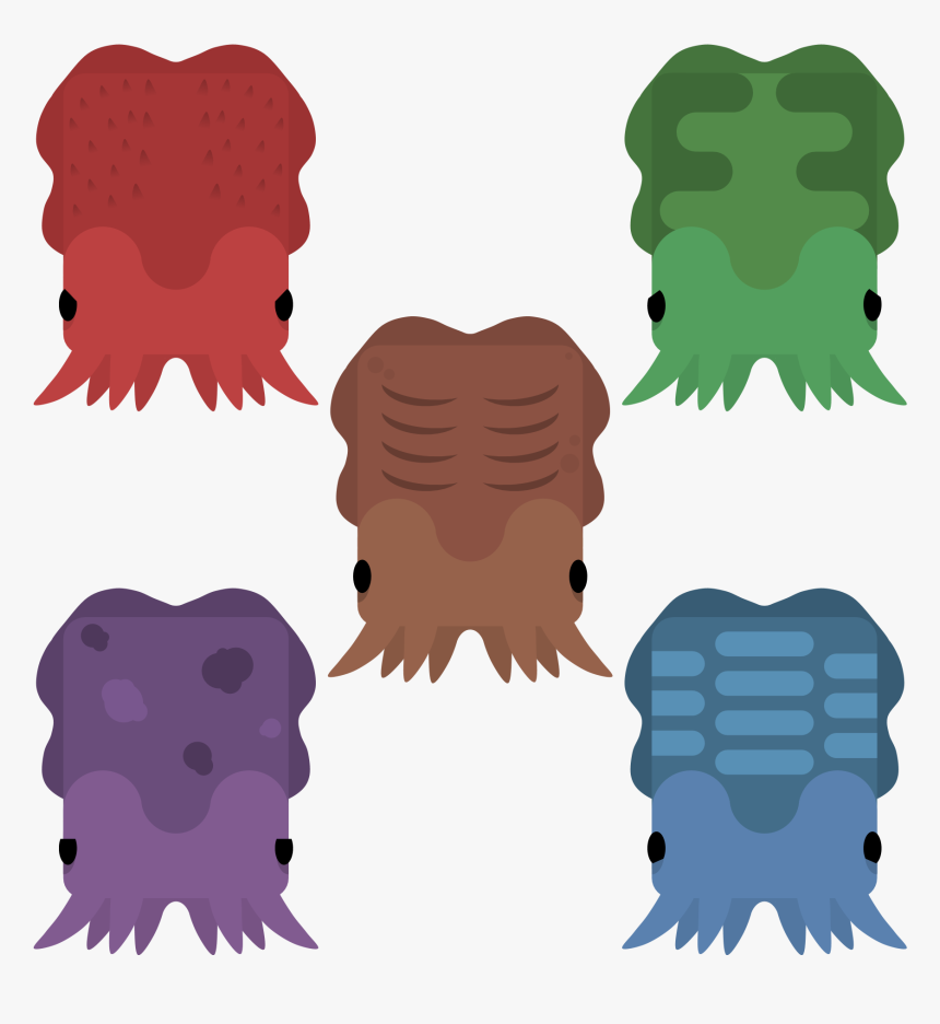 Animal[animal] Giant Cuttlefish - Illustration, HD Png Download