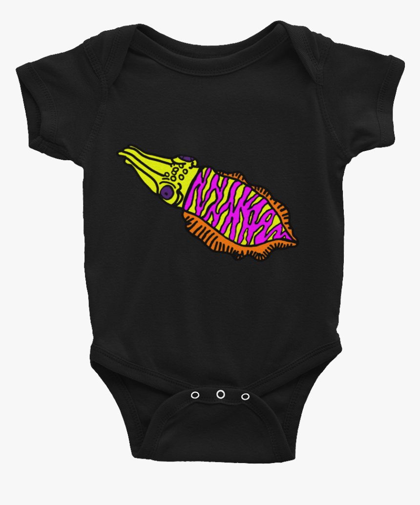 Cuttlefish Onesie - Infant Bodysuit, HD Png Download
