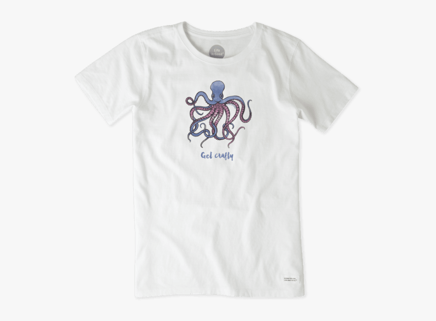 Women S Crafty Octopus Crusher Tee - Hilarious T Shirt For Men, HD Png Download