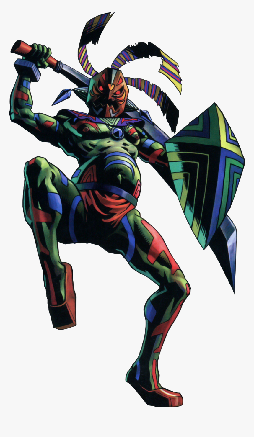 Odolwa - Legend Of Zelda Majora's Mask Odolwa, HD Png Download
