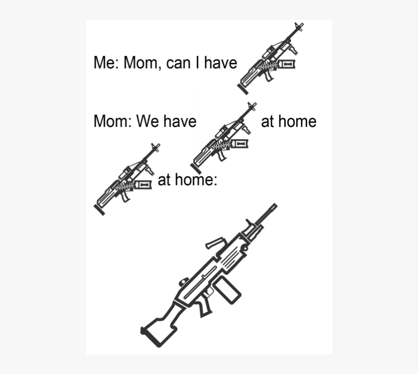 Surviv Io Dual M249s, HD Png Download