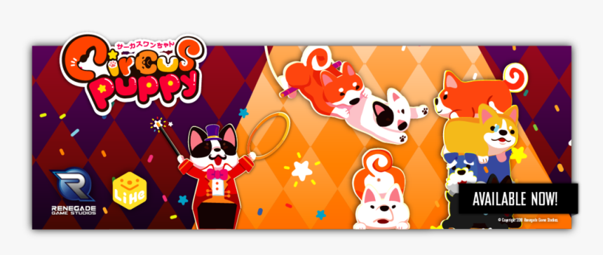 Circus Puppy Now - Cartoon, HD Png Download